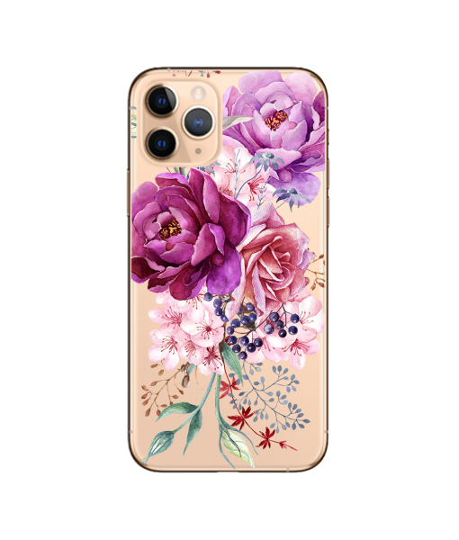 Husa iPhone 14 Pro, Silicon Premium, BEAUTIFUL FLOWERS BOUQUET